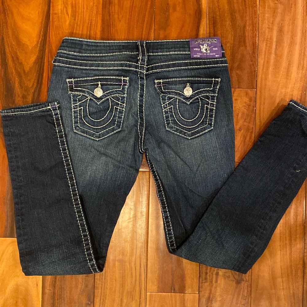 True Religion Skinny w Flap Jeans